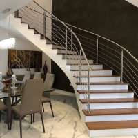 indoor galvanized steel pipe handrail